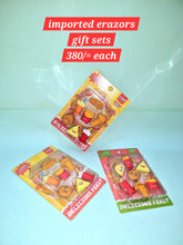IMPORTED DELICIOUS FEAST 7 ERASERS PACK