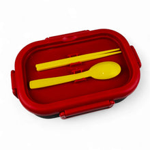 GALAXY 2 PORTION PLASTIC LUNCH BOX
