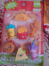 IMPORTED DELICIOUS FEAST 7 ERASERS PACK