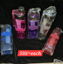 BPA FREE PLASTIC SPORTS WATER BOTTLE